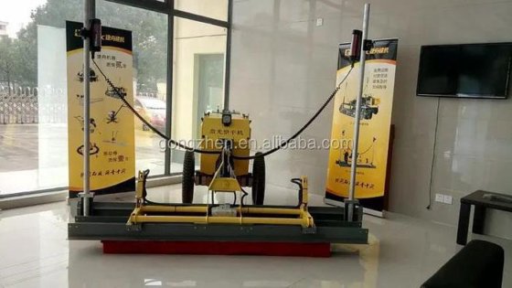 LS-325 液压驱动强力电动控制振动手动混凝土激光熨平板