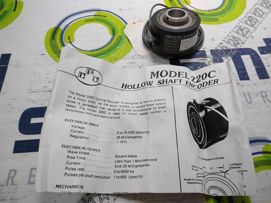ENCODER PRODUCTS COMPANY 220C PU