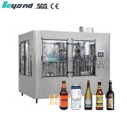 玻璃瓶碳酸软饮料苏打水饮料灌装机/生产线