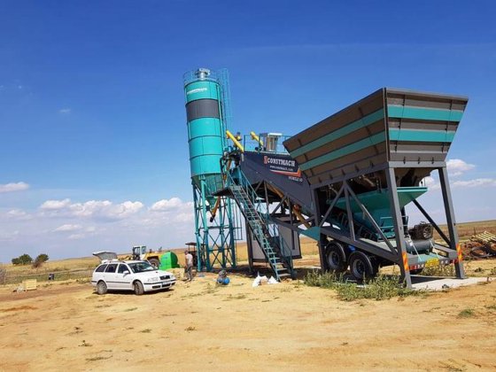移動式コンクリートバッチングプラント