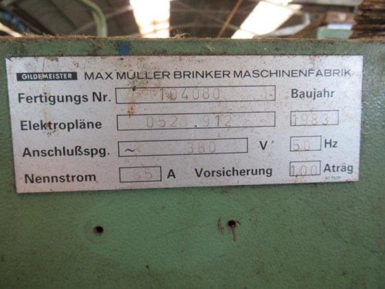GILDEMEISTER MD 3 CNC ELTROPILOT