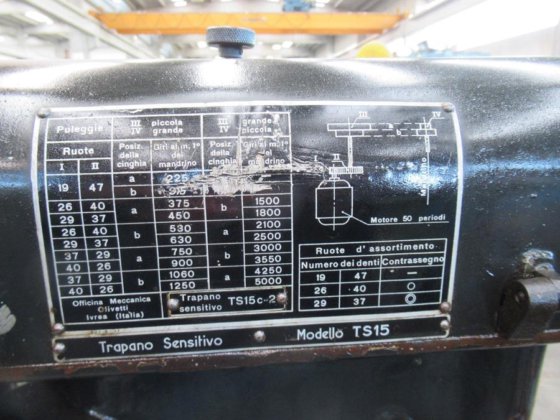 OLIVETTI TS 15 c カラム