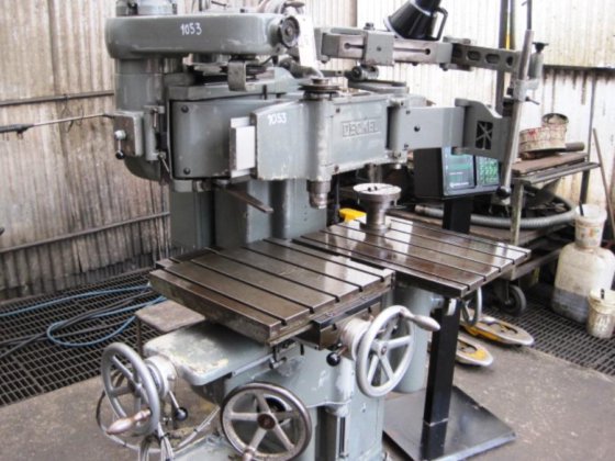 DECKEL KF 1 デジタル演算読み出し