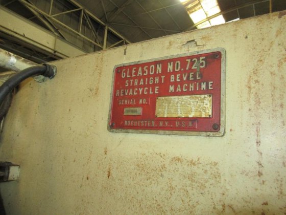GLEASON 725 REVACYCLE 直线端面逆变机