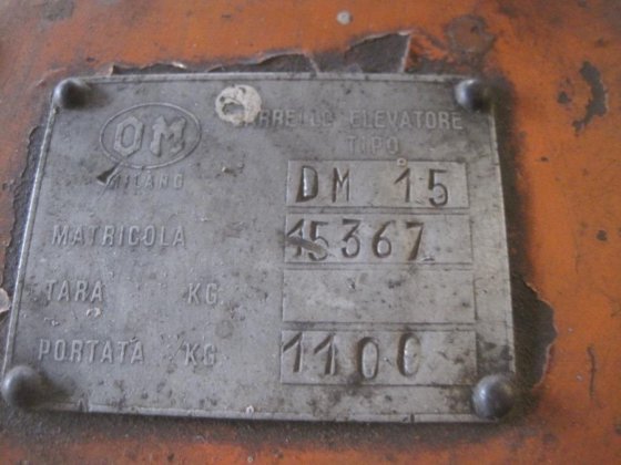 OM DM 15柴油堆高车