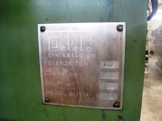 OTI 100 ストレートサイドプレス