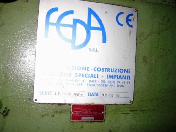 1996 FEDA LT-TABS 磁盘锯用于管材