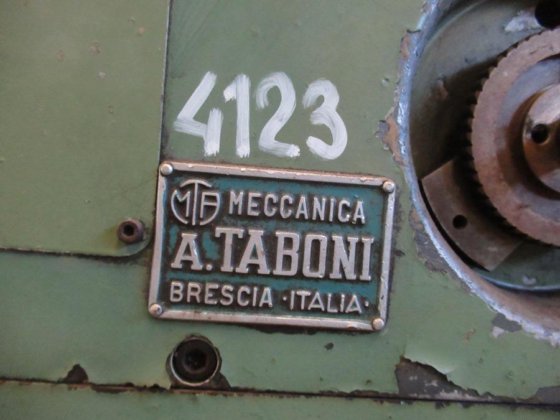 1965 TABONI TABRE 650 Ruling