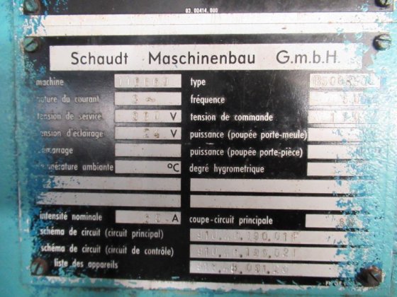 SCHAUDT B 500 S 500
