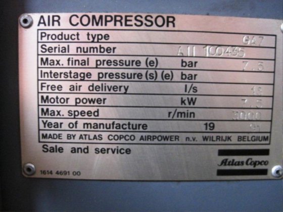 阿特拉斯·科普柯 GA 7