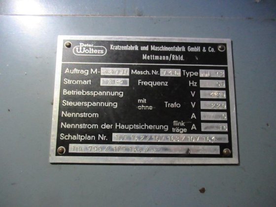 彼得·沃尔特斯 IL-12 垂直研磨机
