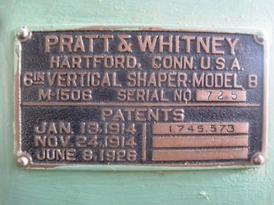 PRATT & WHITNEY Model B