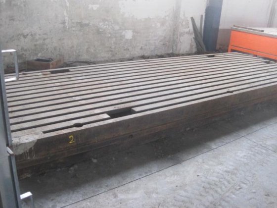 5500x2000 2 T 槽面平板