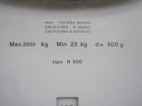 MACCHI R 500 スケール