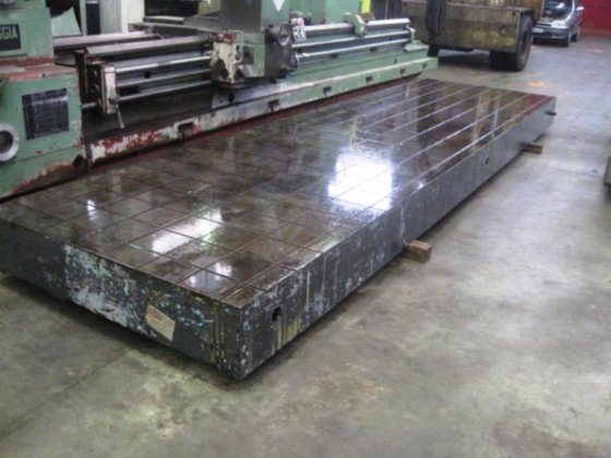 5500x1500 铸铁平台表面