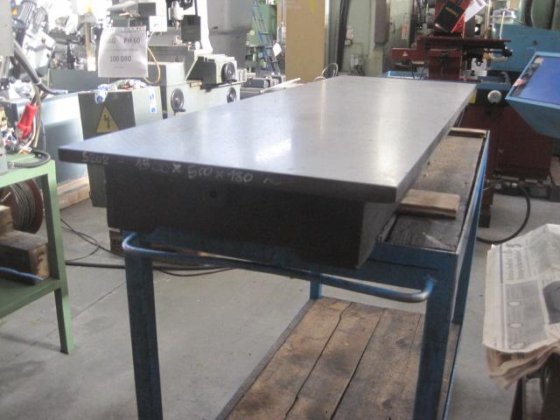 1500x0500 . 鋳鉄製表面盤