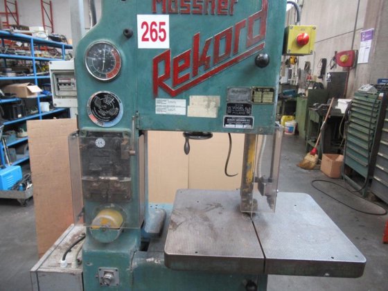 MOSSNER REKORD SSF 420垂直带锯机