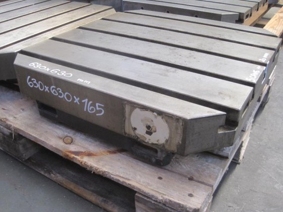 0630x0630 T 槽孔表面平台