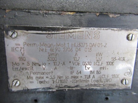 Motor Brushless SIEMENS