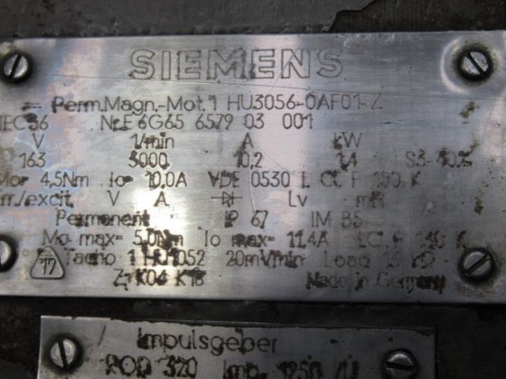 Motor Brushless SIEMENS