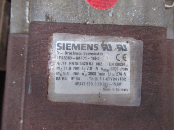 SIEMENS ブラシレスモーター