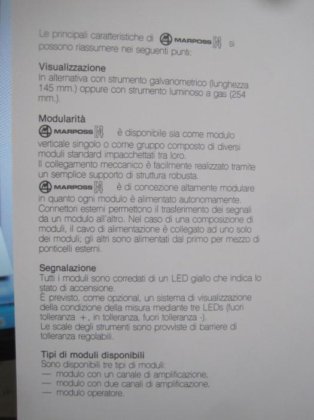 MARPOSS E4 Measuring