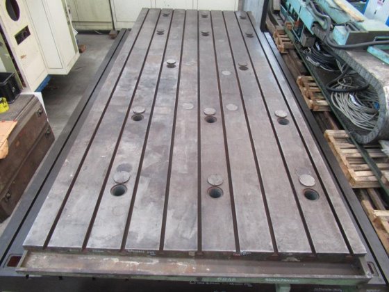 5500x2300 T 槽表面平台
