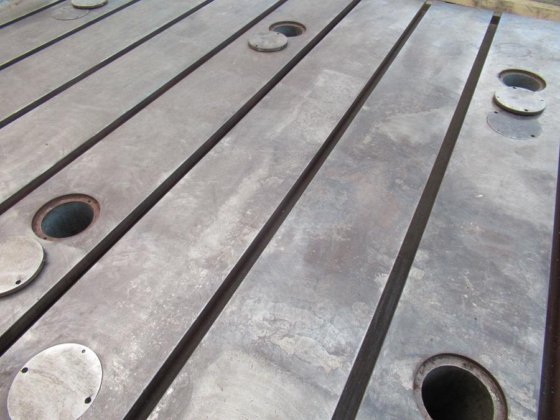 5500x2300 T 槽表面平台