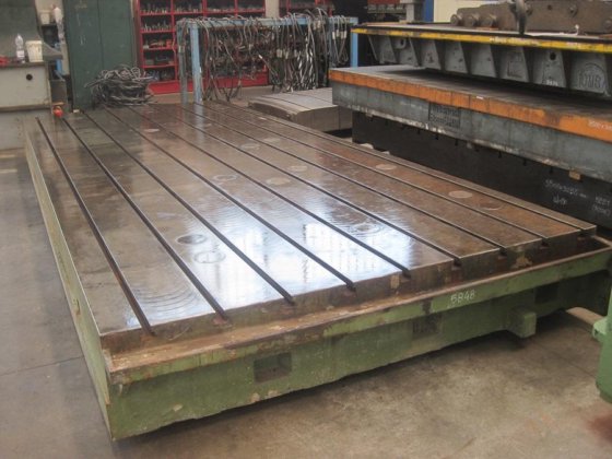 5500x2300 T 槽表面平台