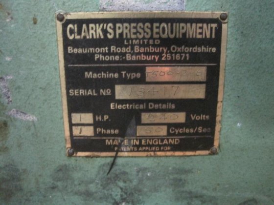 CLARK'S T500-2-6 双线辊放卷机带矫直机