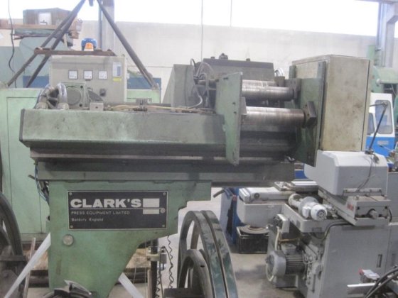 CLARK'S T500-2-6 双线辊放卷机带矫直机