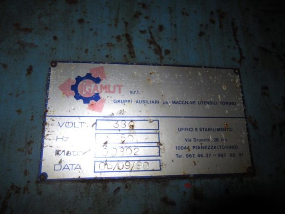 1990年 ガムット削屑搬送機