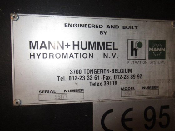 MANN HUMMEL K 50 碎屑输送机