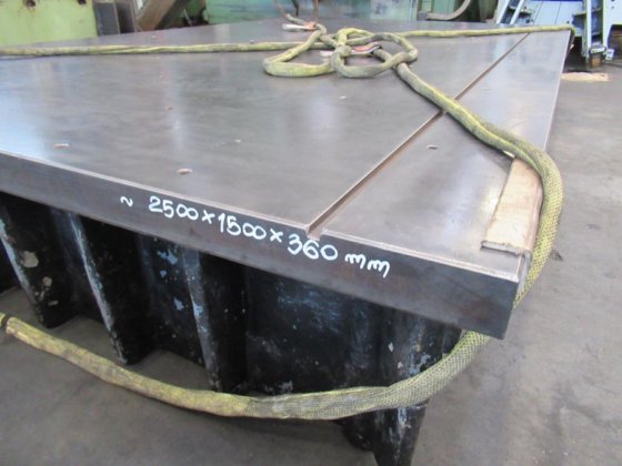 2500x1500 铸铁平板