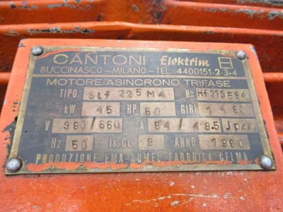 1981 VARINELLI BV-40/2000 内部拉削机