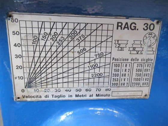 FAMUP RAG 30 列钻床