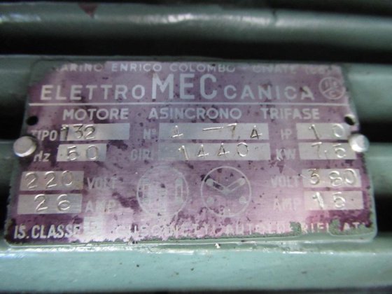 COMINI C1T/190 フェーシング整列機 1ヘッド