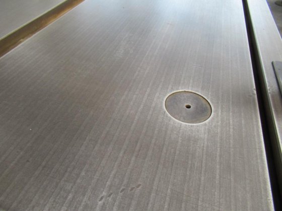 4950x1500 铸铁平板表面