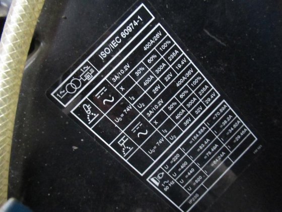 MILLER SYNCROWAVE 350 LX TIG