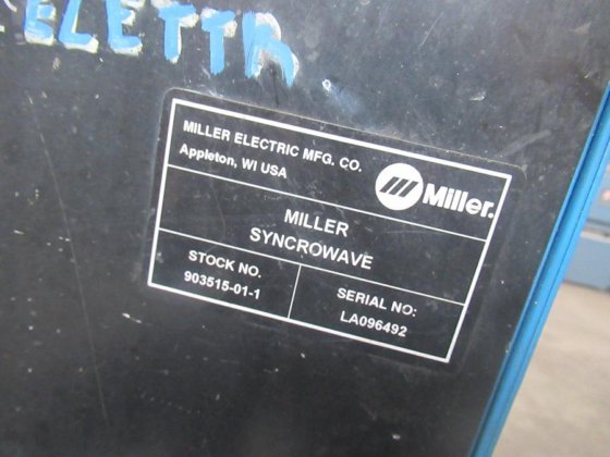 MILLER SYNCROWAVE 350 LX TIG