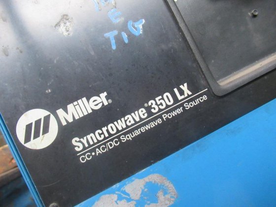 MILLER SYNCROWAVE 350 LX TIG