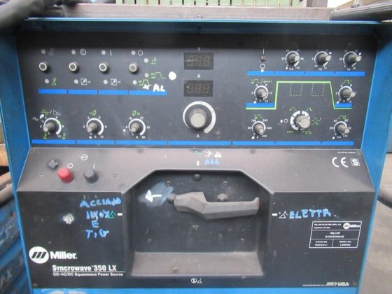 MILLER SYNCROWAVE 350 LX TIG