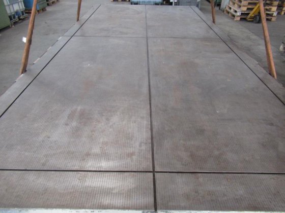 5010x2375 铸铁工作平台