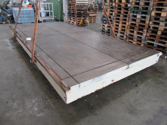 5010x2375 铸铁工作平台