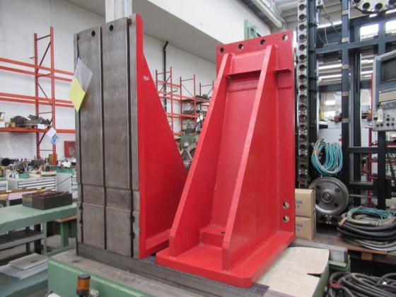 H=1500x610 角钢板带T槽