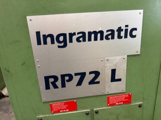 2012 INGRAMATIC RP72L フラットダ DIE