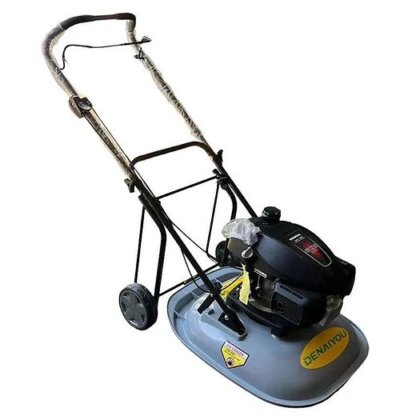 19インチ工業用スチールウォークビハインド芝刈り機ガソリンエンジンコードレスガス式ホバーモア切断プッシュガソリンエンジンスチール