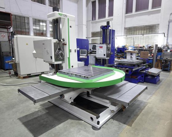 RET100B卧式镗床工作台型