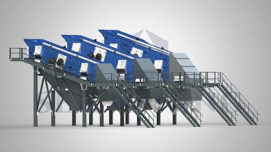 効率的な 200～300 TPH スクリーニング ソリューション