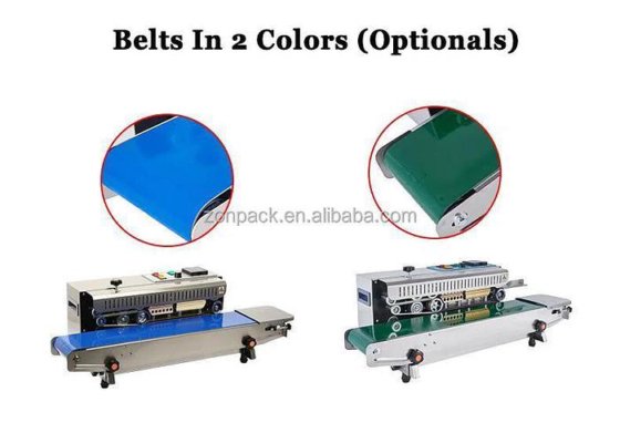 重型连续封口机 连续塑料袋热封口机 带式封口机